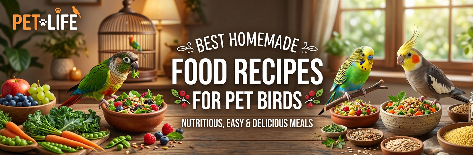 best homemade food recipes for pet birds
